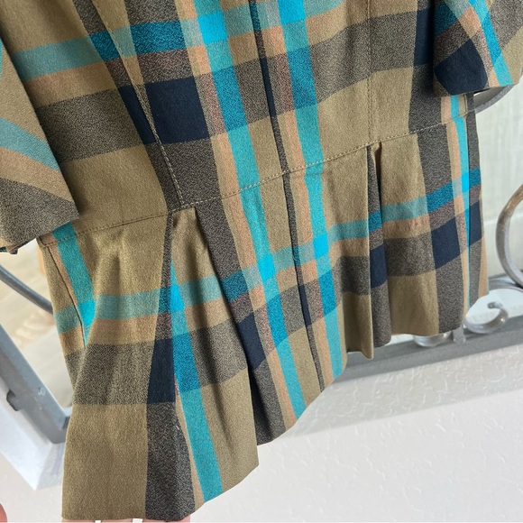 Marc by Marc Jacobs Olive & Blue Jacket Size 2 - Picture 5 of 9